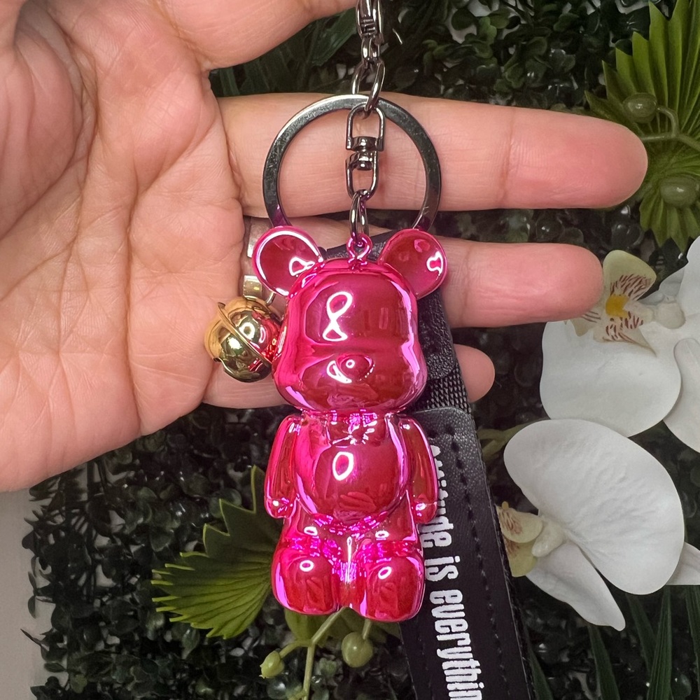 Cute bear keychain
